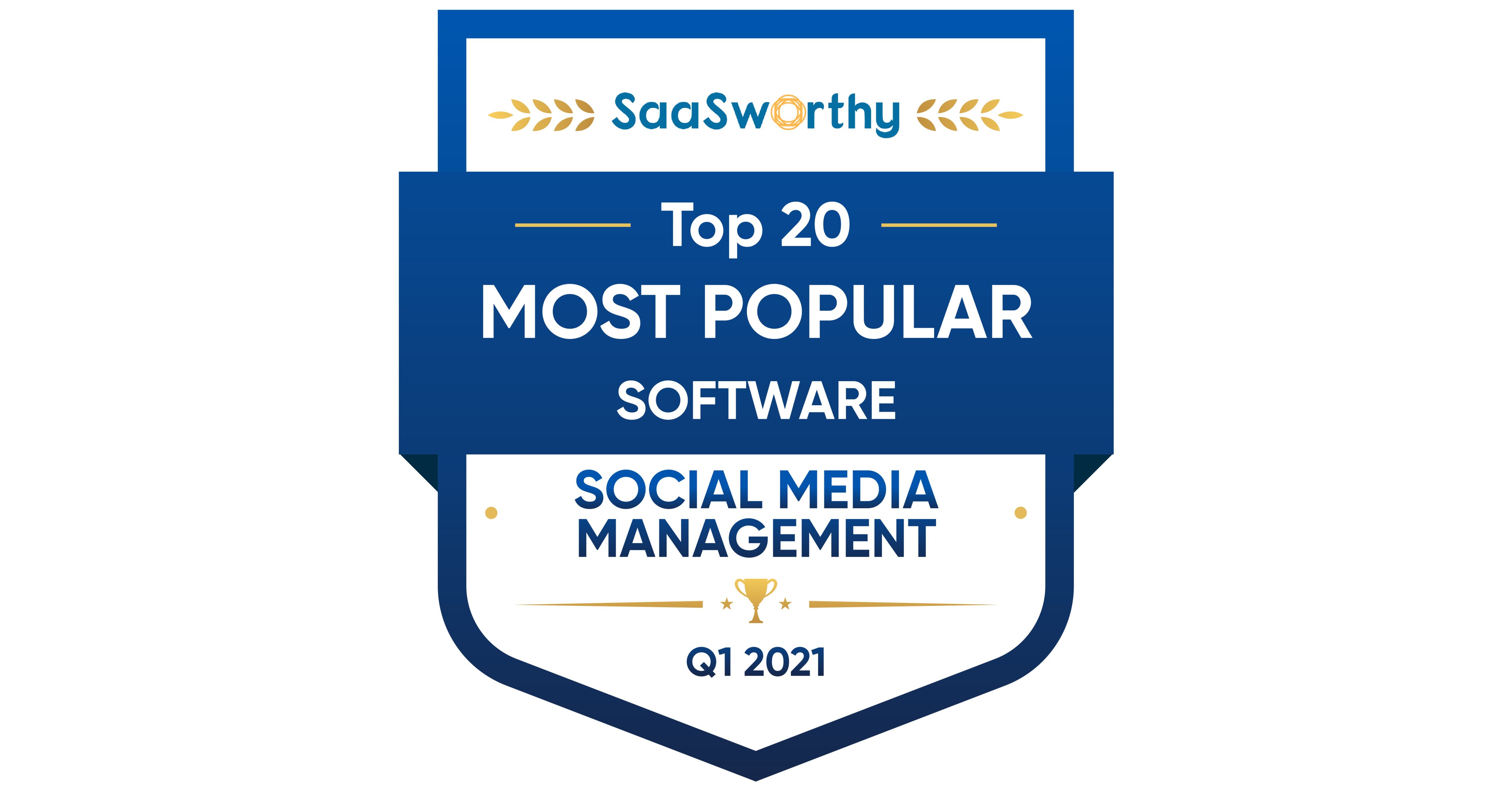 Socialbakers Recognized as the 'Most Popular Social Media Management
