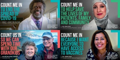 To download campaign assets for Facebook, Instagram, LinkedIn and Twitter, go to: https://covidvaccineproject.org/resources/.