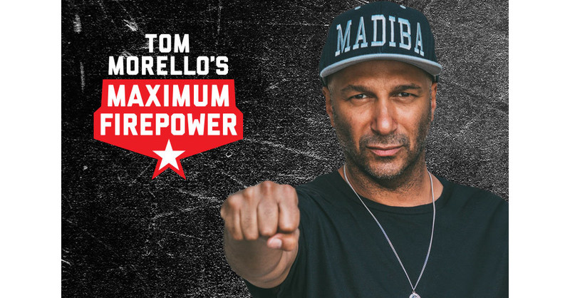 Hear Tom Morello Across SiriusXM, with New Streaming Channels, Weekly Show  and Podcast