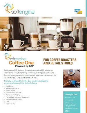 Specialist ERP Softengine Joins The National Coffee Association &amp; Announces Sponsorship Ahead of 2021 Virtual Conference