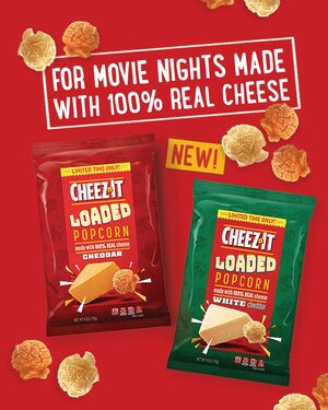 Love At First Bite: Cheez-It® Introduces 'Loaded Popcorn' Packed With 100% Real Cheese Flavor For A Limited Time