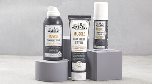 Natural Personal Care Leader, J.R. Watkins, Launches Disruptive Topical Pain Relief Remedies Nationwide