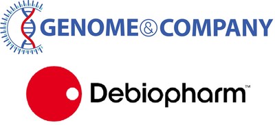 CI of Genome & Comapny and Debiopharm Logo