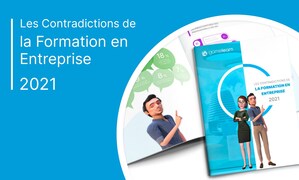 La formation au sein des entreprises s'en remet de plus en plus au format en ligne mais ne répond toujours pas aux attentes des employés, selon un rapport de Gamelearn