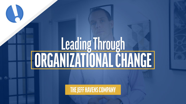 Leading Through Organizational Change Video Course