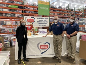 Suburban Propane Donation allows Cradles to Crayons Philadelphia to Distribute Essential Hygiene Packs and Branded SuburbanCares Toy Bears to Local Children in Underserved Communities