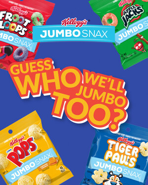 National Snack Day Gets Cereal-ously Better With A New Kellogg's® Jumbo Snax Mystery Flavor