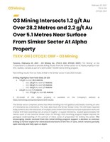 Download press release (CNW Group/O3 Mining Inc.)