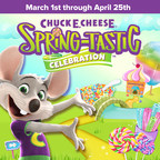 Chuck E. Cheese Kicks Off 4 Seasons Of Fun With New "Spring-tastic Celebration"