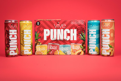 VIVE Continues to Lead the Hard Seltzer Category<br />
With Launch of One-of-a-Kind Punch