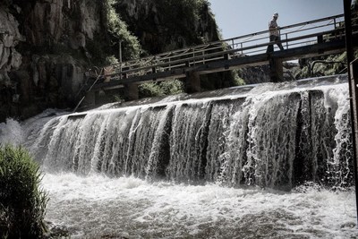 A HydroLand Rock Creek hydroelectric facility in Twin Falls, ID.