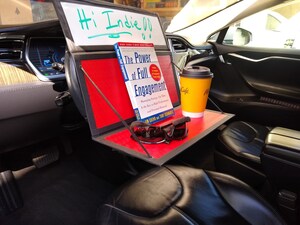 The Wheel Tray, a "Tv Tray" for the Car, Launches First Product Line in Crowdfunding Campaign