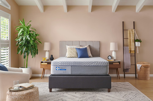 Sealy(r) introduces an all-new, expanded mattress portfolio with choices for every sleeper, regardless of their shape, size, sleep style or budget. Pictured, the Lacey Mattress from the Sealy Posturepedic(r) collection.