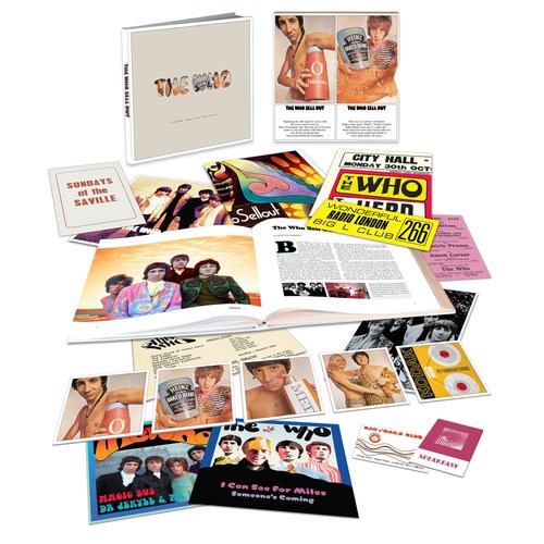 'THE WHO SELL OUT' - Super Deluxe Edition of The Classic Groundbreaking Album - 112 Tracks Across Five CDs & 2 7” Singles - Released April 23rd& on UMe/POLYDOR