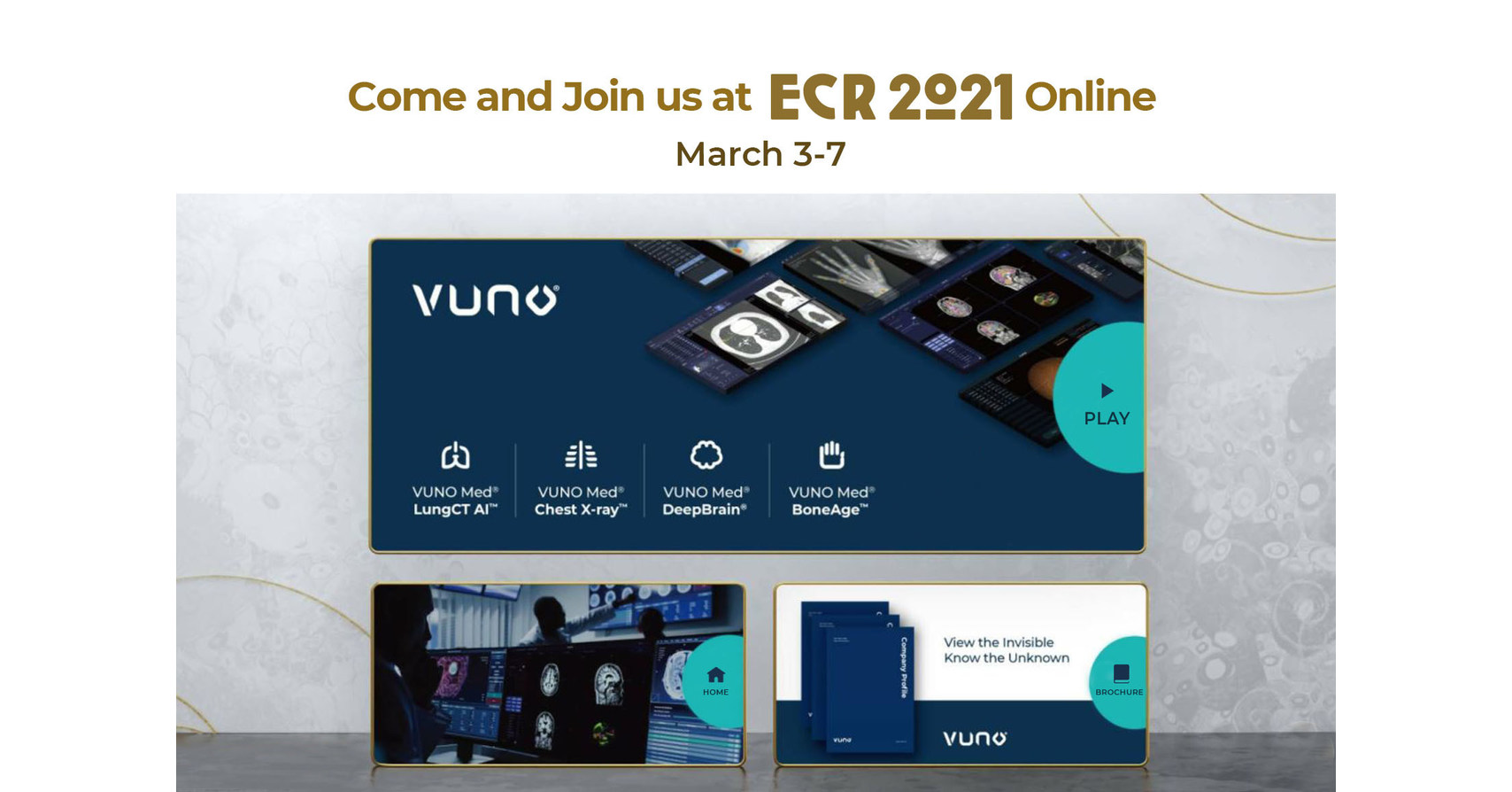VUNO presents its state-of-the-art AI medical imaging technology at ECR 2021