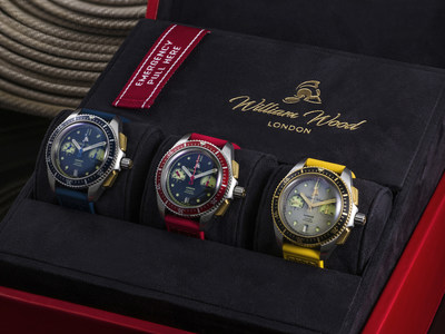 William Wood Watches The Triumph Collection: Oxygen + Heat + Fuel Editions