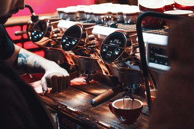 Altair and Gruppo Cimbali boost barista business with digital twins, converging process data and simulation for optimized product performance and increased efficiency for Faema coffee machine E71e. 