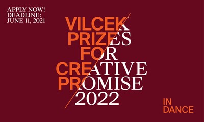 Apply now for a 2022 Vilcek Prize for Creative Promise in Dance. The application deadline is June 11, 2021.