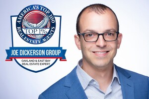 The Joe Dickerson Group, Top Oakland and East Bay Real Estate Team, Is Selected As One of America's Top 100 Real Estate Agents®