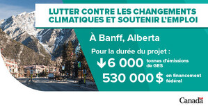 La Ville de Banff transforme les déchets de bois en énergie avec le soutien du gouvernement du Canada
