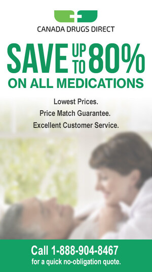 Canada Drugs Direct: Order Rx Meds From Canada to Avoid 2x Higher Prescription Drugs Prices in U.S.