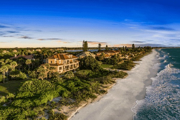 Heritage Auctions offers 120 feet of private beach ocean front, 5300+ Sq. Ft. of New Construction, near Sarasota, offered March 23