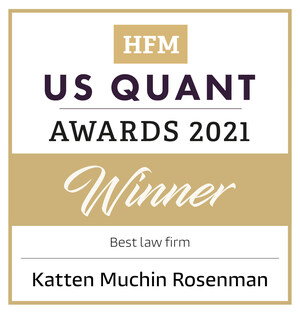 Katten Named Best Law Firm During HFM US Quant Awards 2021