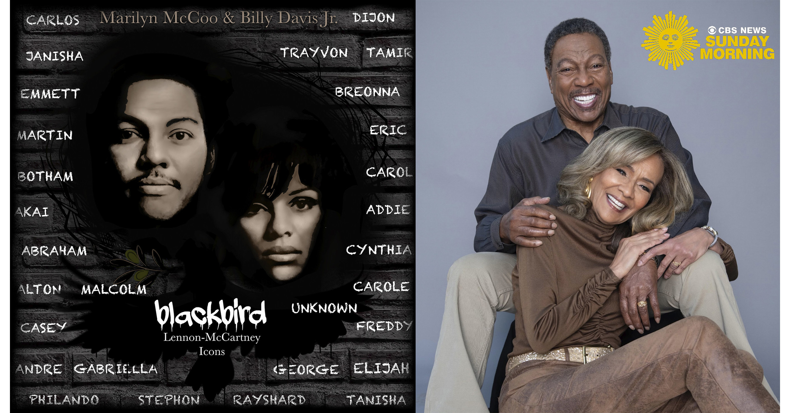Icons Marilyn Mccoo And Billy Davis Jr Release Social Justice And Equality Anthem Blackbird From Upcoming First Studio Album In Three Decades Blackbird Lennon Mccartney Icons