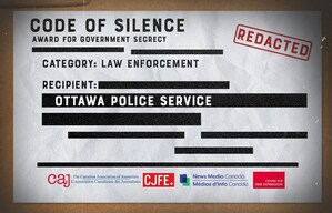Ottawa Police Service recognized for 'Outstanding Achievement' in Government Secrecy