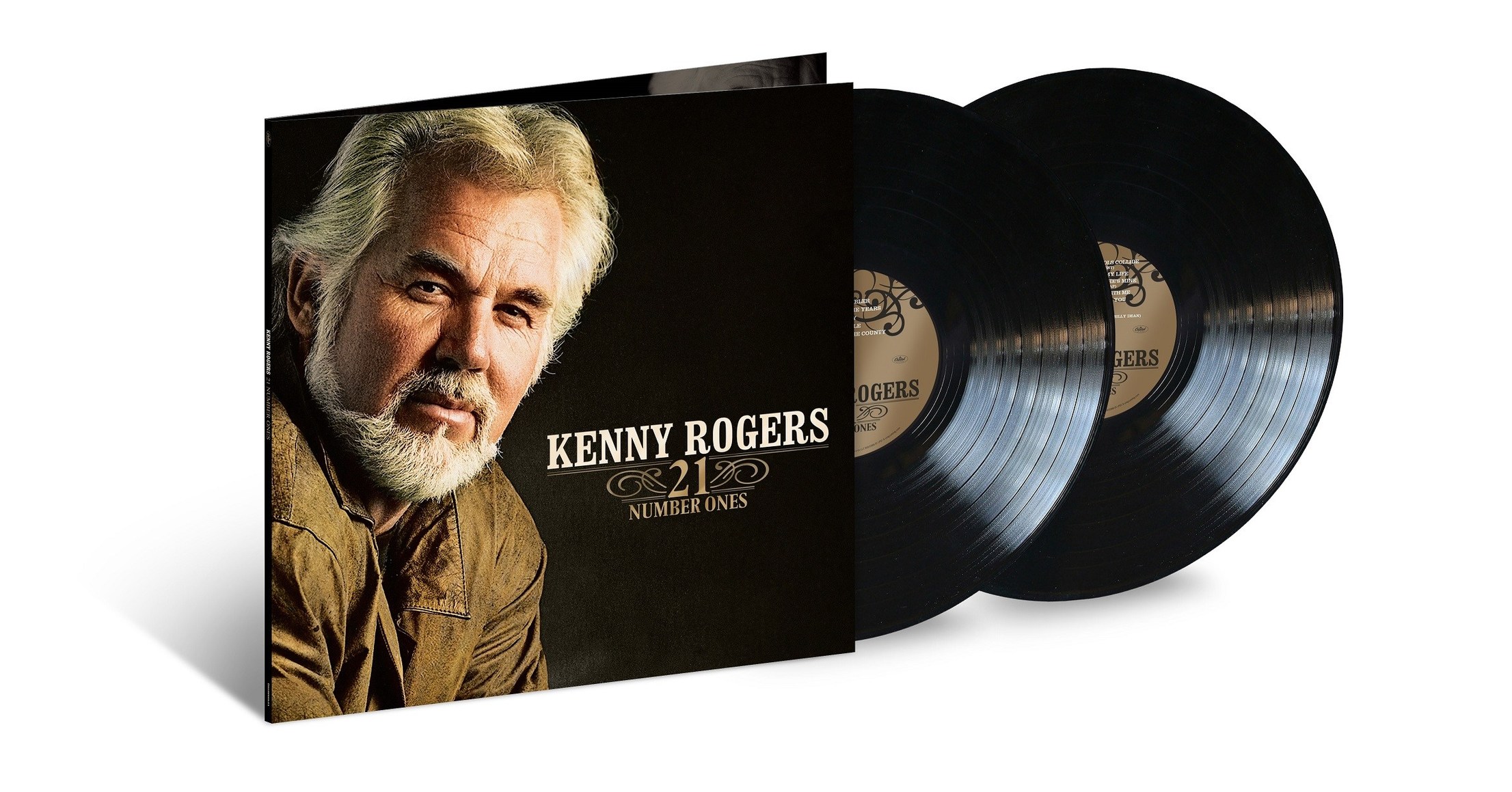 Kenny Rogers: 21 Number Ones" On Vinyl For The First Time Presents All Aces From In One Collection