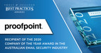 Proofpoint Commended by Frost &amp; Sullivan for Leading the Australian Market with Pioneering Email Security Innovations
