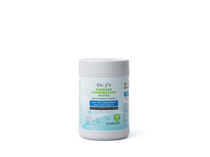 Dr. J's Surface Disinfectant Wipes EPA-registered and Proven to Kill COVID-19 is Approved by California Department of Pesticide Regulations for Distribution