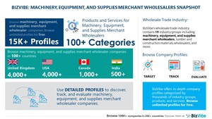 Machinery, Equipment, and Supplies Merchant Wholesalers Industry | Discover, Track, Compare, Evaluate Companies on BizVibe