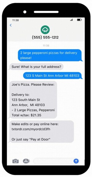 HungerRush Launches its AI-Driven Text to Order Solution for Restaurant Chains