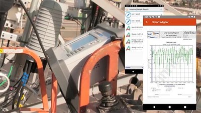 Anritsu Company, in partnership with Multiwave Sensors, Inc., introduces the Smart Aligner App that streamlines and simplifies close out reporting for new cellular base stations.