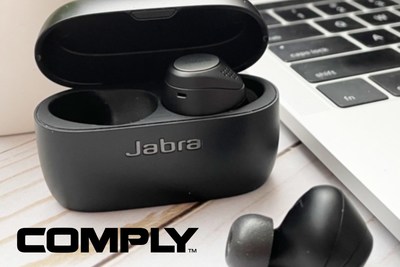 Get A Better Grip On Your Listening Experience: Introducing Comply™ Foam TrueGrip Pro Tips for Jabra 65t/75t devices.