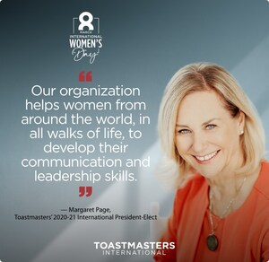 Toastmasters Honors Five Inspirational Females on International Women's Day