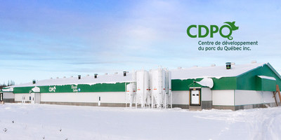 Maternit de recherche et de formation CDPQ (Groupe CNW/Centre de dveloppement du porc du Qubec inc.)