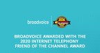 Broadvoice Named a Winner of the 2020 INTERNET TELEPHONY Friend of the Channel Award