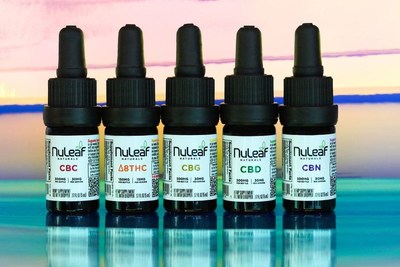 NuLeaf Naturals launches world's first full spectrum Delta 8 THC, CBN, CBC, and CBG products.