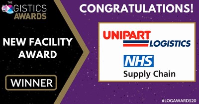 Unipart Logistics and NHS Supply Chain won the New Facility Award
