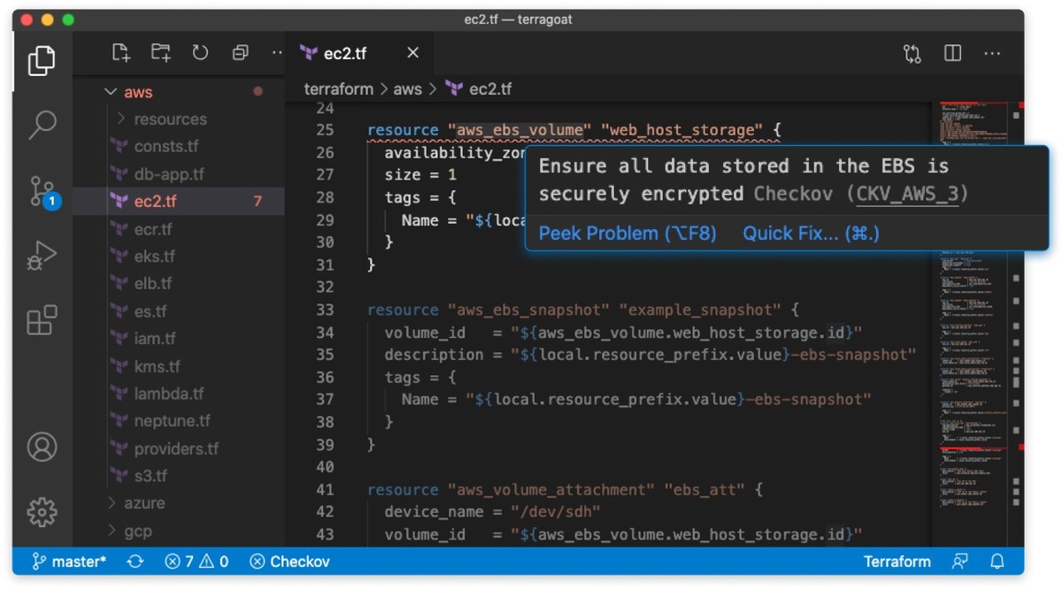 Bridgecrew shifts cloud security all the way left with real-time scanning and fixes in VS Code - Vimarsana News