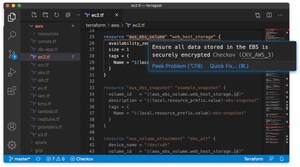 Bridgecrew shifts cloud security all the way left with real-time scanning and fixes in VS Code