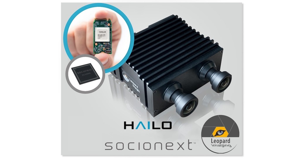 Leopard Imaging Collaborates with Socionext, Hailo, and AWS to Launch EdgeTuring&trade;