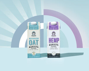 Califia Farms Launches New Mushroom Oat and Hemp Barista Blends as At-Home Coffee Experimentation Grows