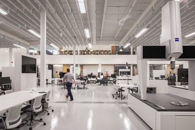 Quality inspection area of ZEISS Quality Excellence Center in Wixom, Michigan.