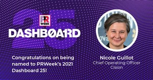 Cision's COO Nicole Guillot Named to PRWeek's Dashboard 25