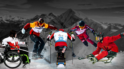 Dans un an, les Paralympiens canadiens prendront d'assaut les pentes, les pistes de ski et la glace aux Jeux paralympiques d'hiver de Beijing 2022. (Groupe CNW/Canadian Paralympic Committee (Sponsorships))