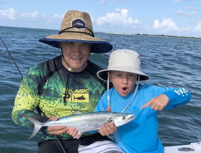 Catching Mackerel in Tampa, Florida