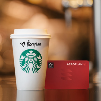 Aeroplan很自豪地宣布，它的数百万会员现在可以通过享受他们最喜欢的星巴克饮料和零食来赚取和兑换积分。(时间组/加拿大航空公司)